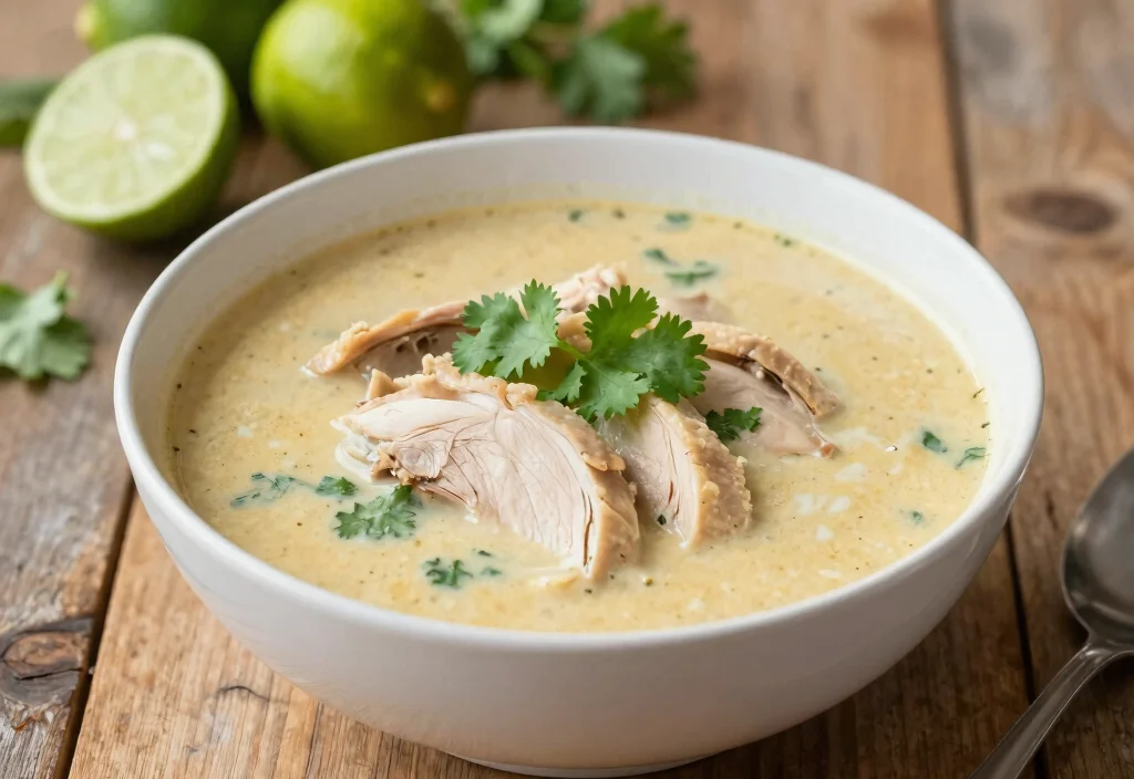 18 Whole30 Soup Recipes Warming & Satisfying - 17. Thai Coconut Chicken Soup (Tom Kha Gai) 1