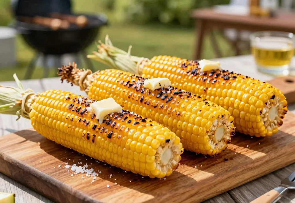 19 Whole30 Blackstone Griddle Recipes for Outdoor Cooking - 11. Griddled Corn on the Cob 1