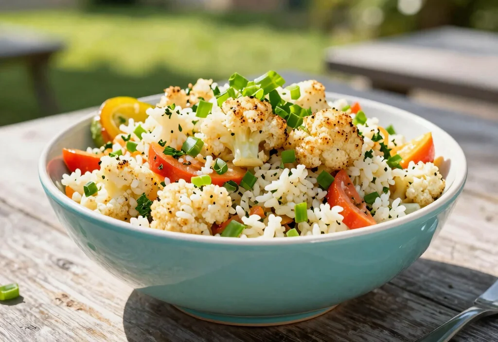 19 Whole30 Blackstone Griddle Recipes for Outdoor Cooking - 6. Easy Griddled Cauliflower Rice 1