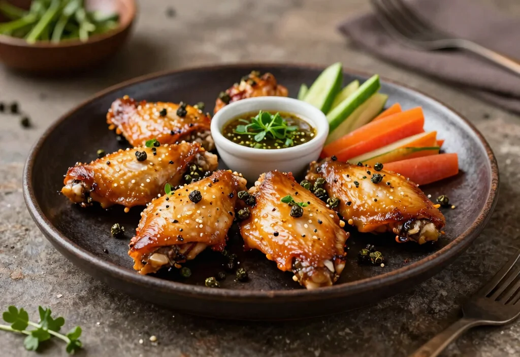 19 Whole30 Chicken Wing Recipes for Party Perfect - 16. Szechuan Peppercorn Whole30 Chicken Wings 1