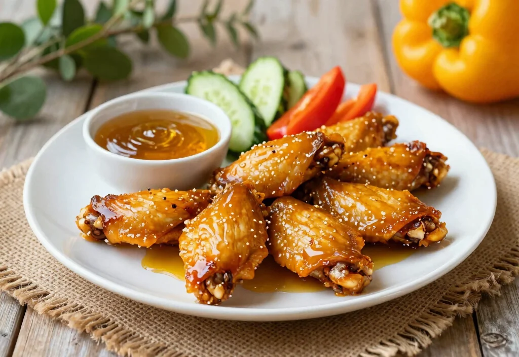 19 Whole30 Chicken Wing Recipes for Party Perfect - 2. Honey Mustard Whole30 Chicken Wings 1