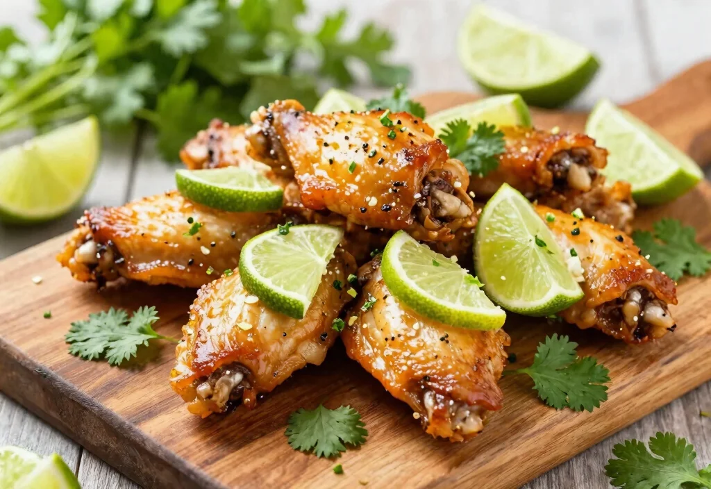 19 Whole30 Chicken Wing Recipes for Party Perfect - 8. Cilantro Lime Whole30 Chicken Wings 1