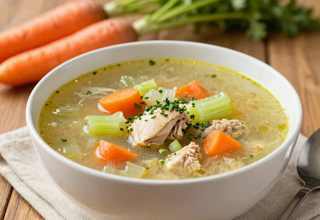 19 Whole30 Crockpot Recipes for Busy Families - 11. Chicken and Vegetable Soup 1