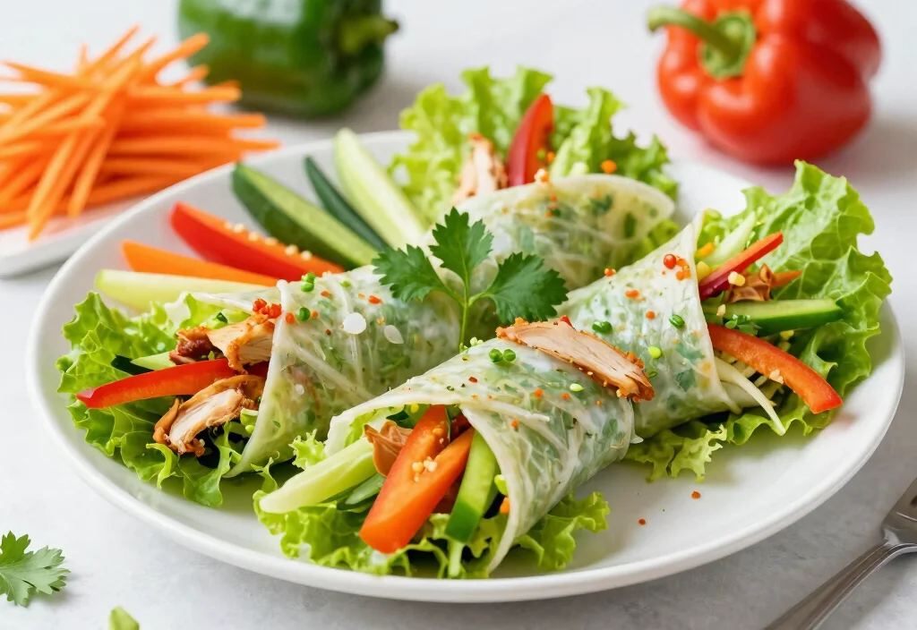 19 Whole30 Crockpot Recipes for Busy Families - 16. Thai Chicken Lettuce Wraps 1