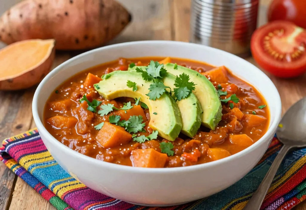 19 Whole30 Crockpot Recipes for Busy Families - 3. Sweet Potato Chili 1