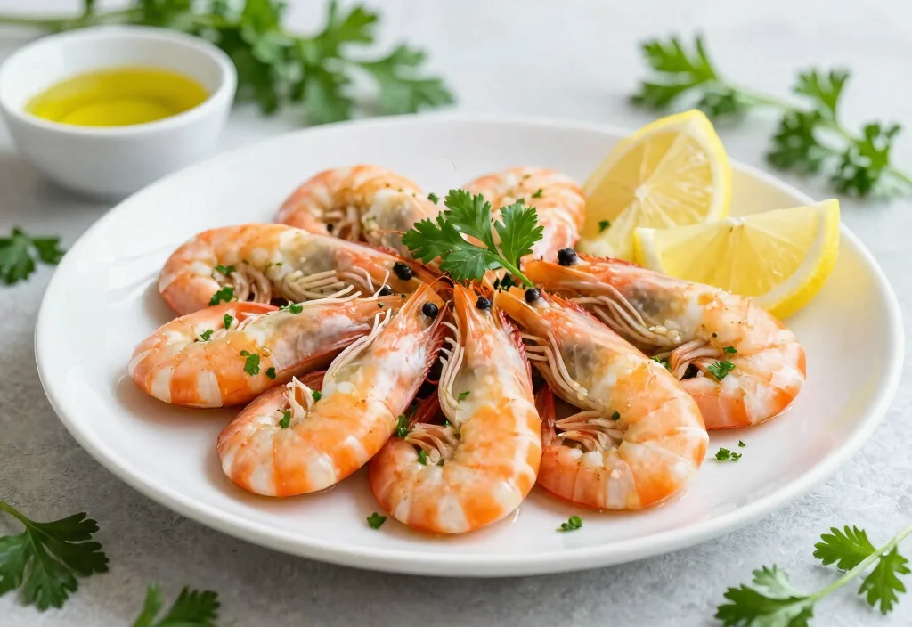 19 Whole30 Crockpot Recipes for Busy Families - 4. Garlic Lemon Shrimp 1