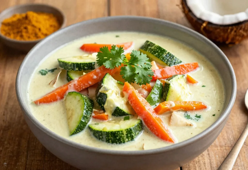 19 Whole30 Stir Fry Recipes Quick & Colorful - 10. Coconut Curry Veggie Stir Fry 1