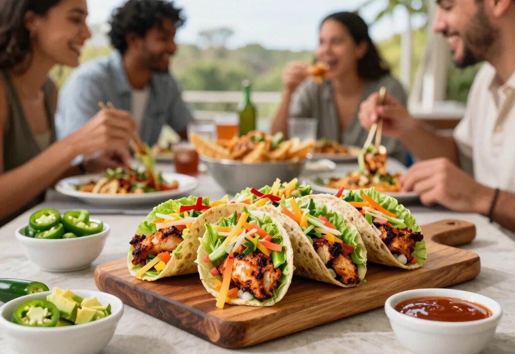 20 Whole30 Chicken Recipes Every Home Cook Needs - 5. BBQ Chicken Lettuce Wraps 1