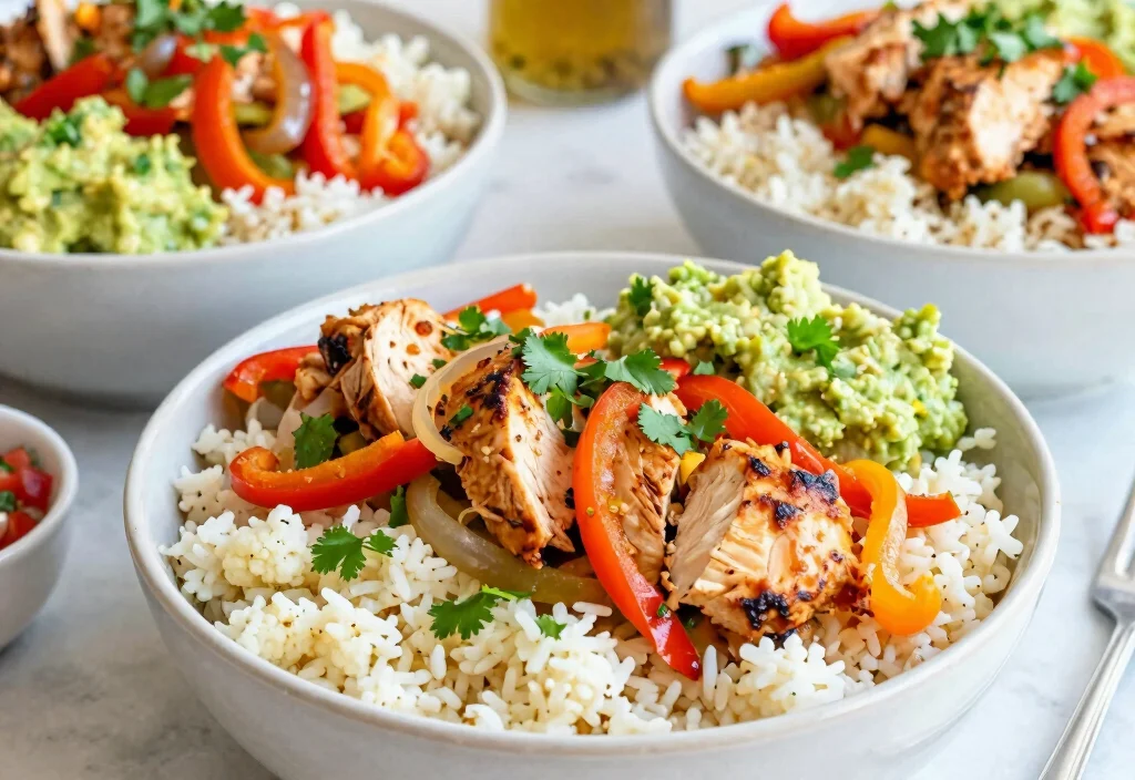 20 Whole30 Chicken Recipes Every Home Cook Needs - 9. Chicken Fajita Bowls 1