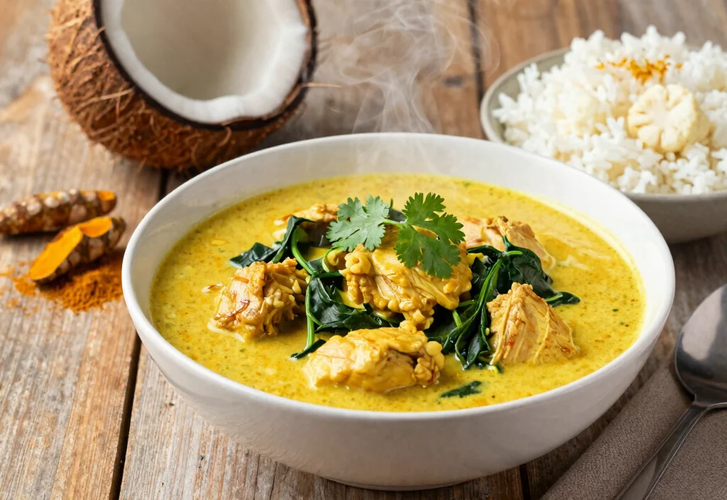 20 Whole30 Instant Pot Recipes: Set It and Forget It - 1. Creamy Coconut Chicken Curry 1