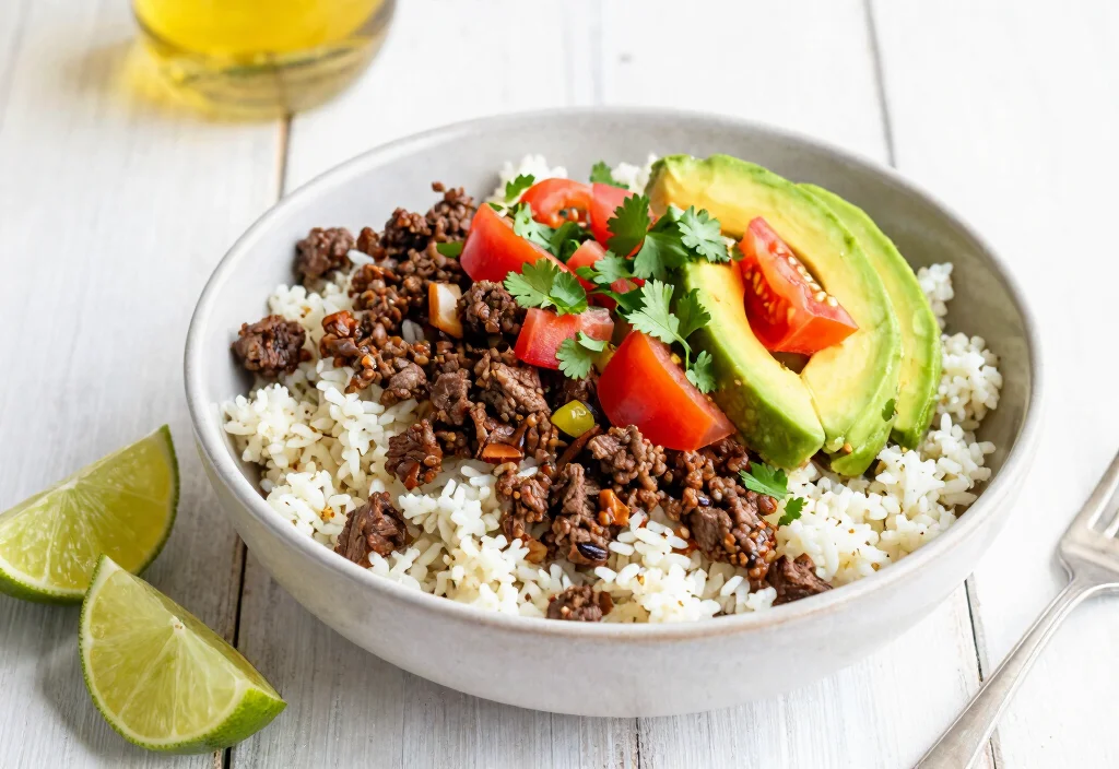 20 Whole30 Instant Pot Recipes: Set It and Forget It - 17. Beef Taco Bowls 1