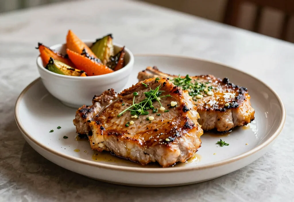 20 Whole30 Instant Pot Recipes: Set It and Forget It - 8. Garlic Herb Pork Chops 1