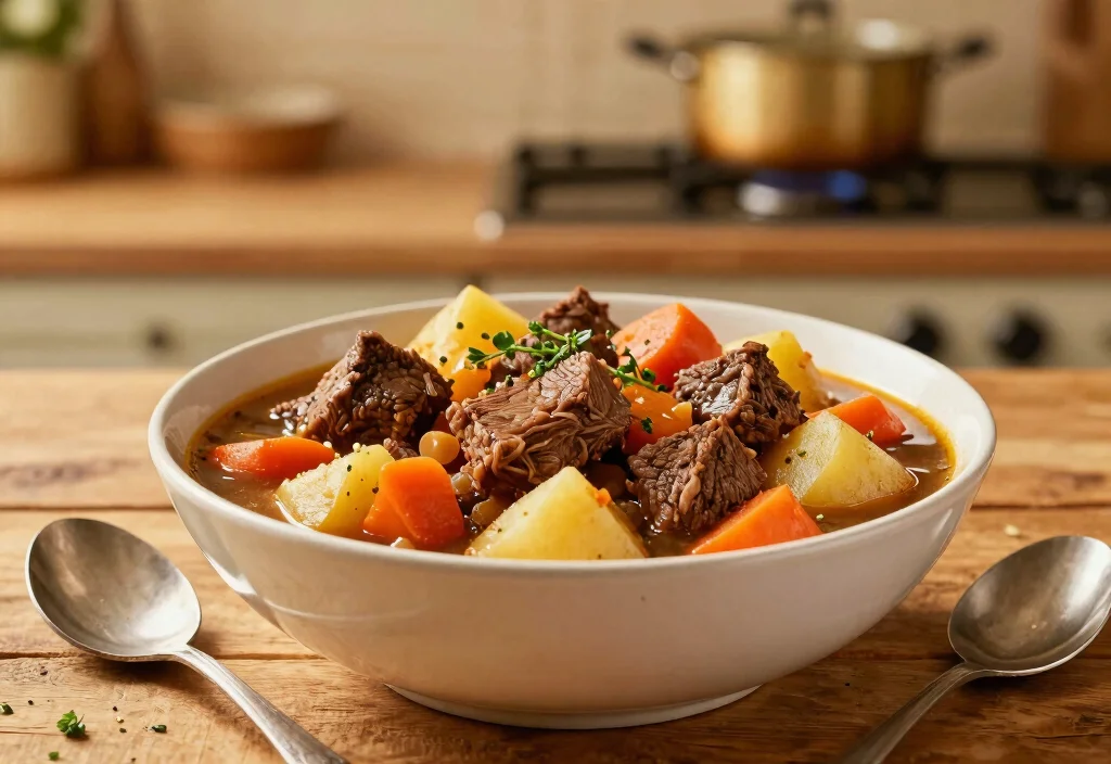 20 Whole30 One Pot Meals for Busy Families - 2. Hearty Beef and Vegetable Stew 1