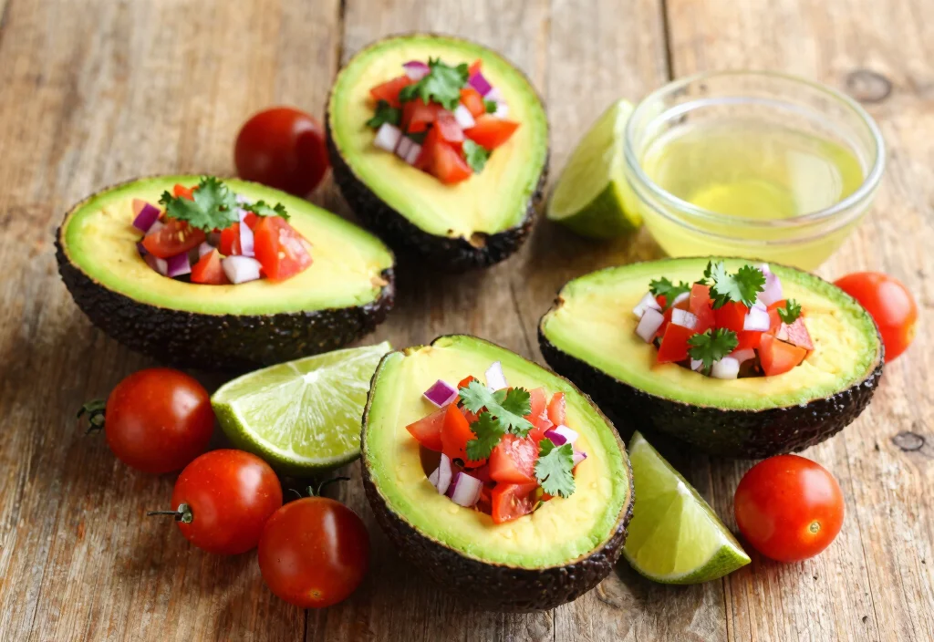 20 Whole30 Snacks for On-the-Go Energy - 1. Avocado Boats 1