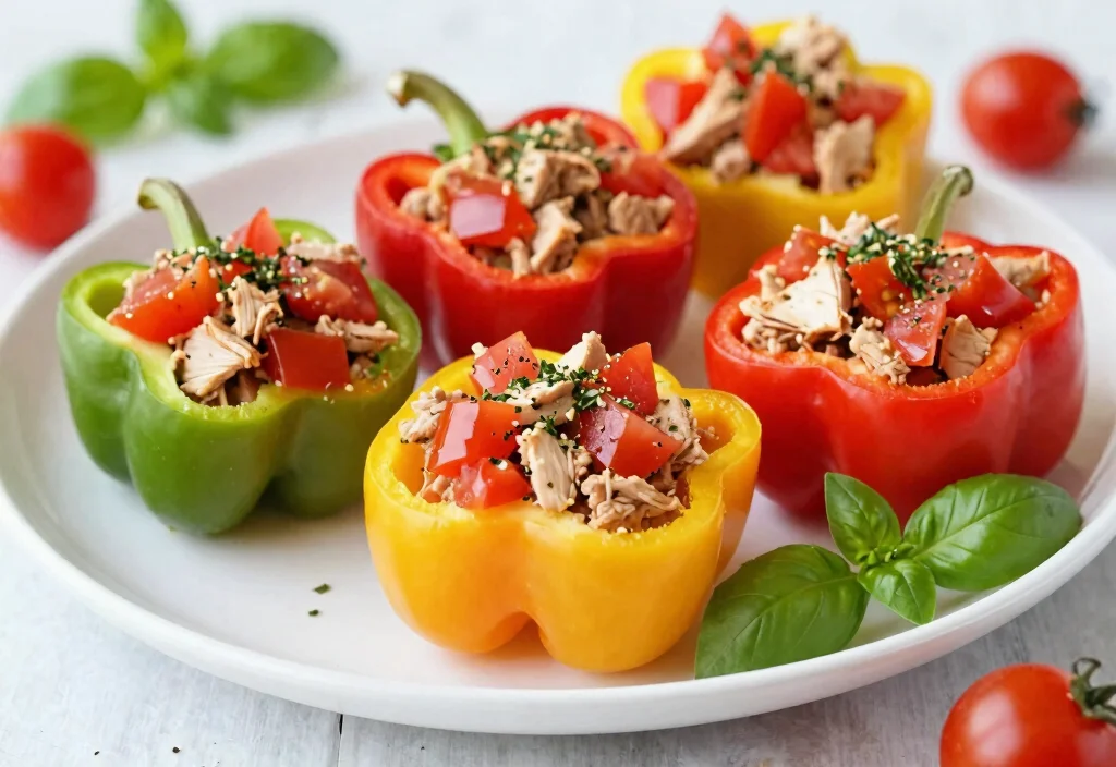 20 Whole30 Snacks for On-the-Go Energy - 19. Stuffed Peppers 1