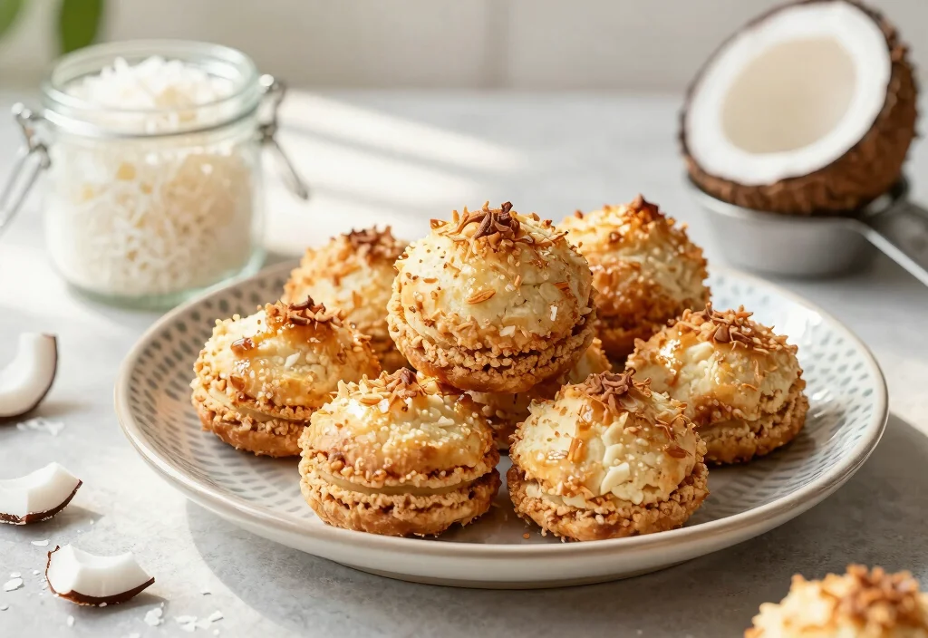 20 Whole30 Snacks for On-the-Go Energy - 4. Coconut Macaroons 1