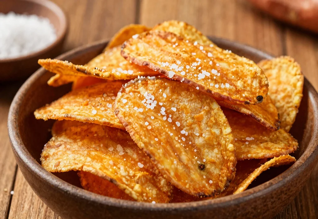20 Whole30 Snacks for On-the-Go Energy - 5. Sweet Potato Chips 1