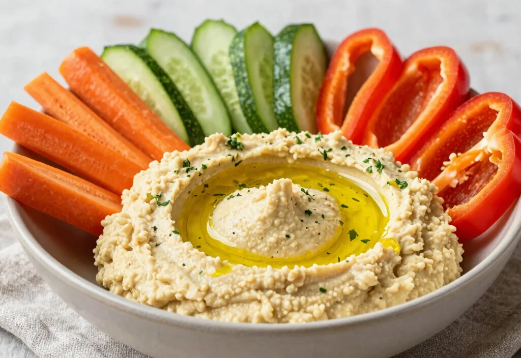 20 Whole30 Snacks for On-the-Go Energy - 8. Zucchini Hummus 1