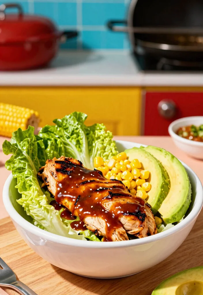 20 Whole30 Taco Bowl Recipes Easy Assembly - 11. BBQ Chicken Taco Bowl 1