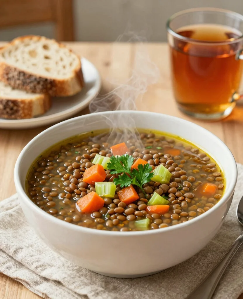 10 Balanced Vegetarian Meal Plan Ideas for Weight Loss Success - 3. Lentil Soup 1
