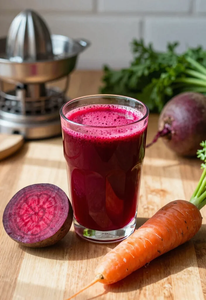 10 Detoxifying Juice Recipes with Beetroot and Carrot - 1. Classic Beetroot and Carrot Juice 1