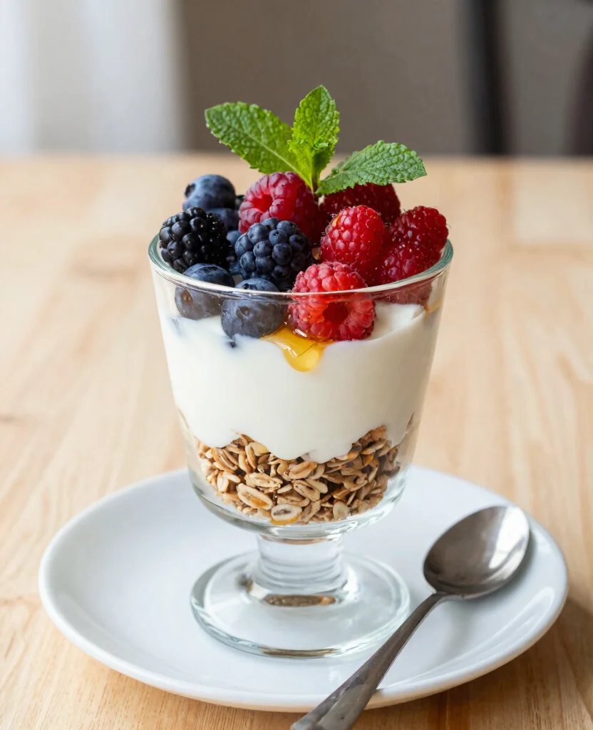 10 Easy Vegetarian Brunch Recipes for Lazy Weekend Mornings - 3. Greek Yogurt Parfait 1
