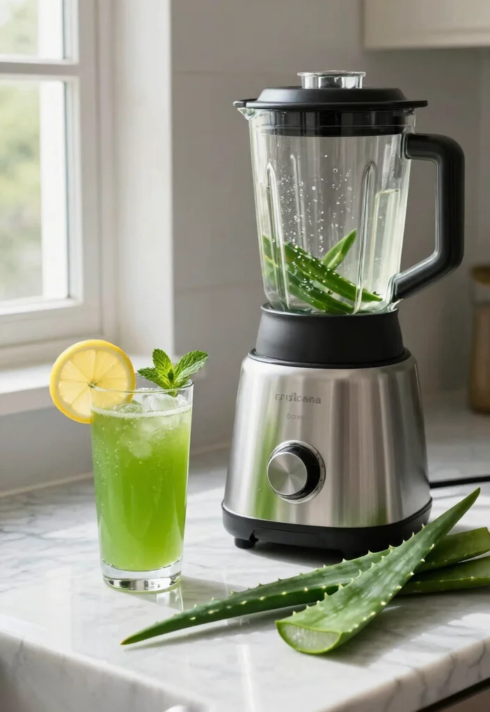 10 Healing Aloe Vera Juice Recipes for Skin and Digestion - 1. Simple Aloe Vera Juice 1