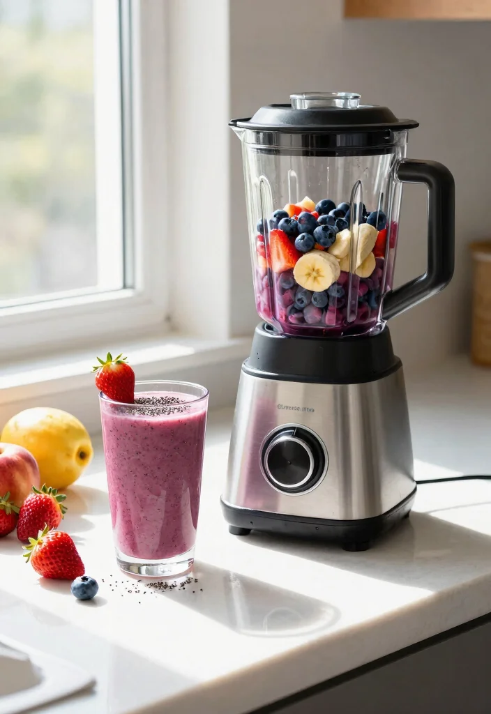 10 Healing Aloe Vera Juice Recipes for Skin and Digestion - 3. Berry Aloe Smoothie 1