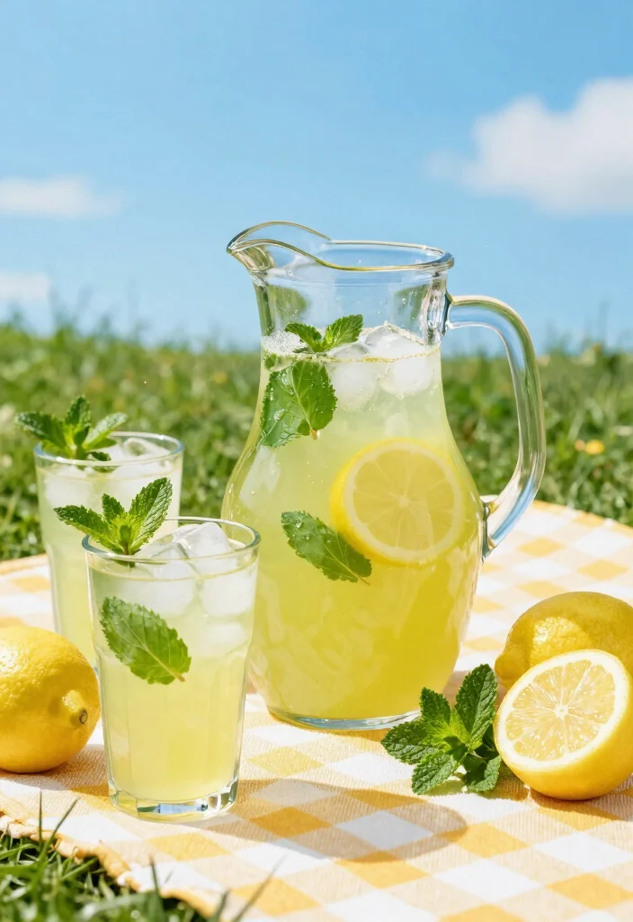 10 Healing Aloe Vera Juice Recipes for Skin and Digestion - 6. Aloe Mint Lemonade 1