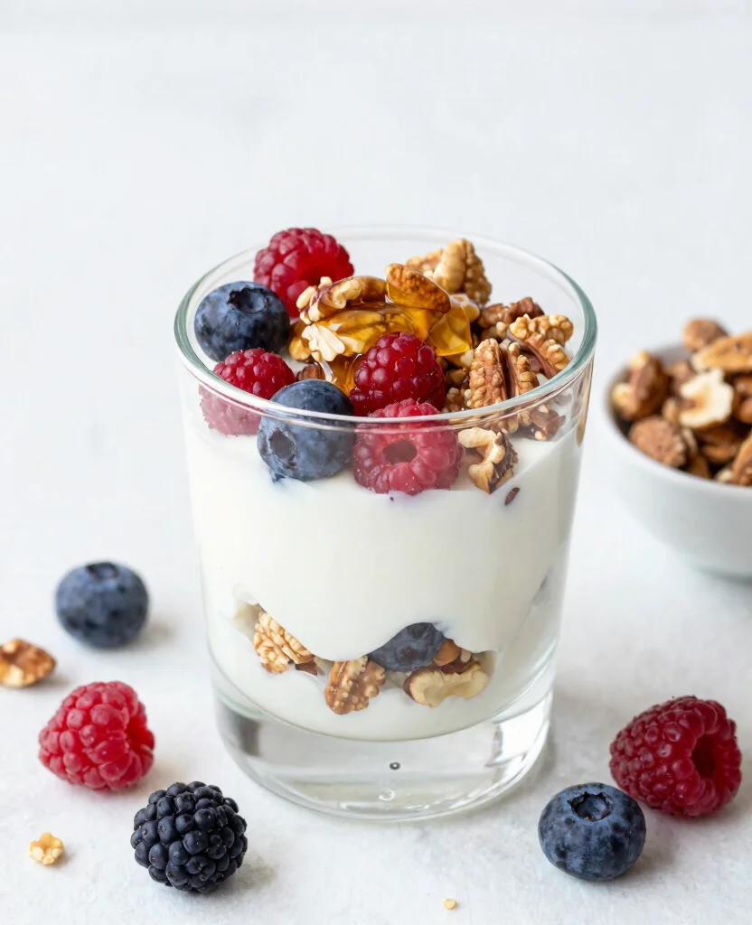 10 Healthy Diabetic-Friendly Vegetarian Recipes You Can Enjoy Daily - 8. Greek Yogurt Parfait 1