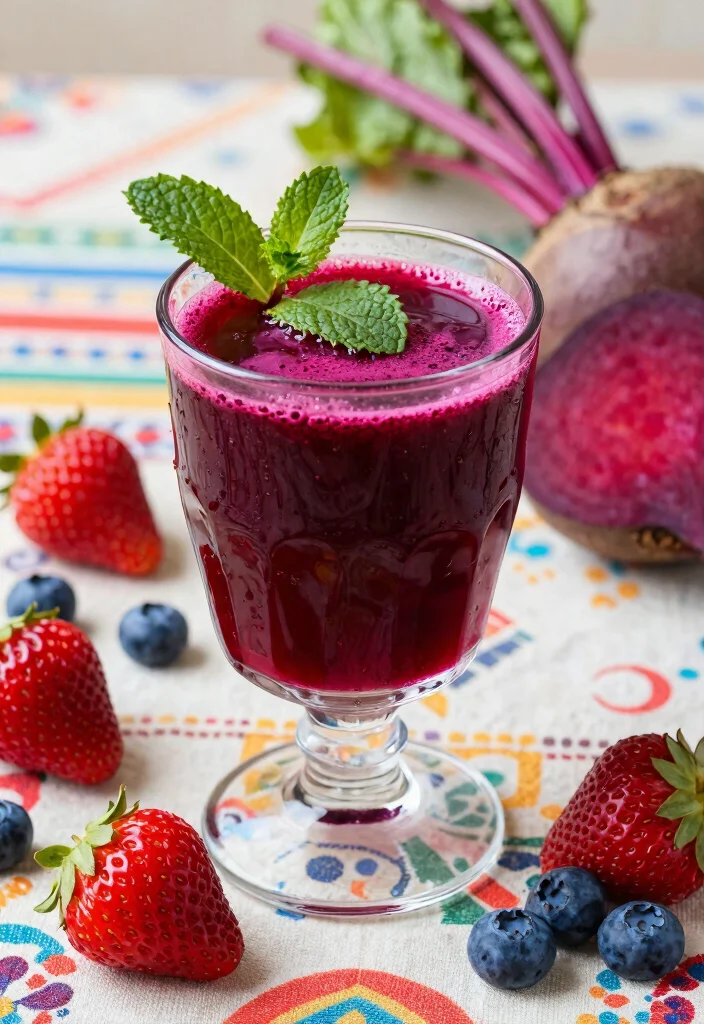 10 Heart-Healthy Juice Recipes to Lower Cholesterol Naturally - 2. Berry Beet Juice 1