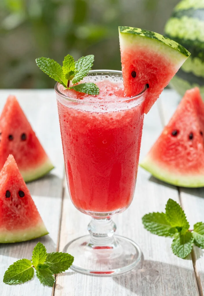 10 Heart-Healthy Juice Recipes to Lower Cholesterol Naturally - 9. Minty Melon Refresher 1