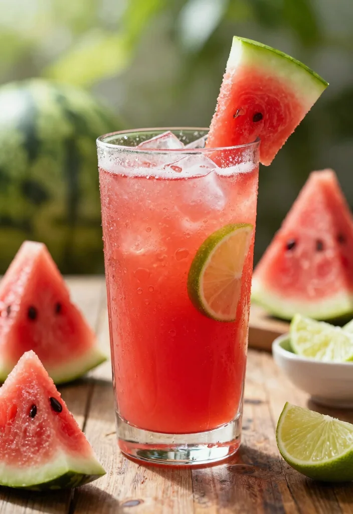 10 Hydrating Watermelon and Lime Juice Recipes for Hot Days - 1. Classic Watermelon Lime Juice 1