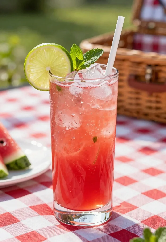 10 Hydrating Watermelon and Lime Juice Recipes for Hot Days - 2. Watermelon Lime Fizz 1