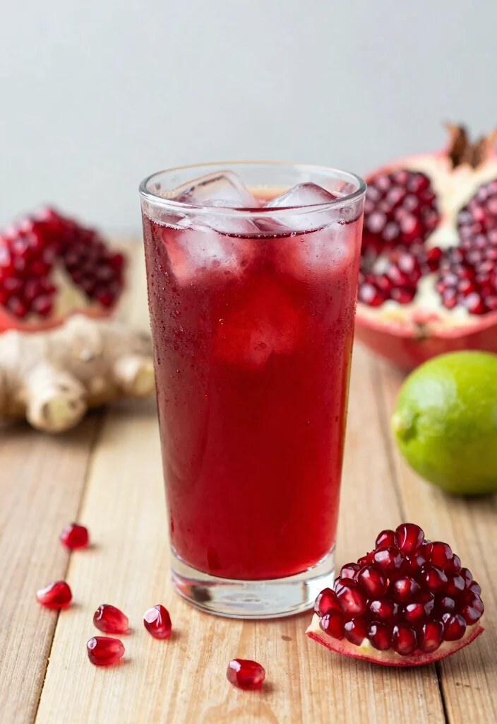 10 Low-Sugar Juice Recipes for Natural Diabetes Control - 8. Sweet and Spicy Pomegranate Juice 1