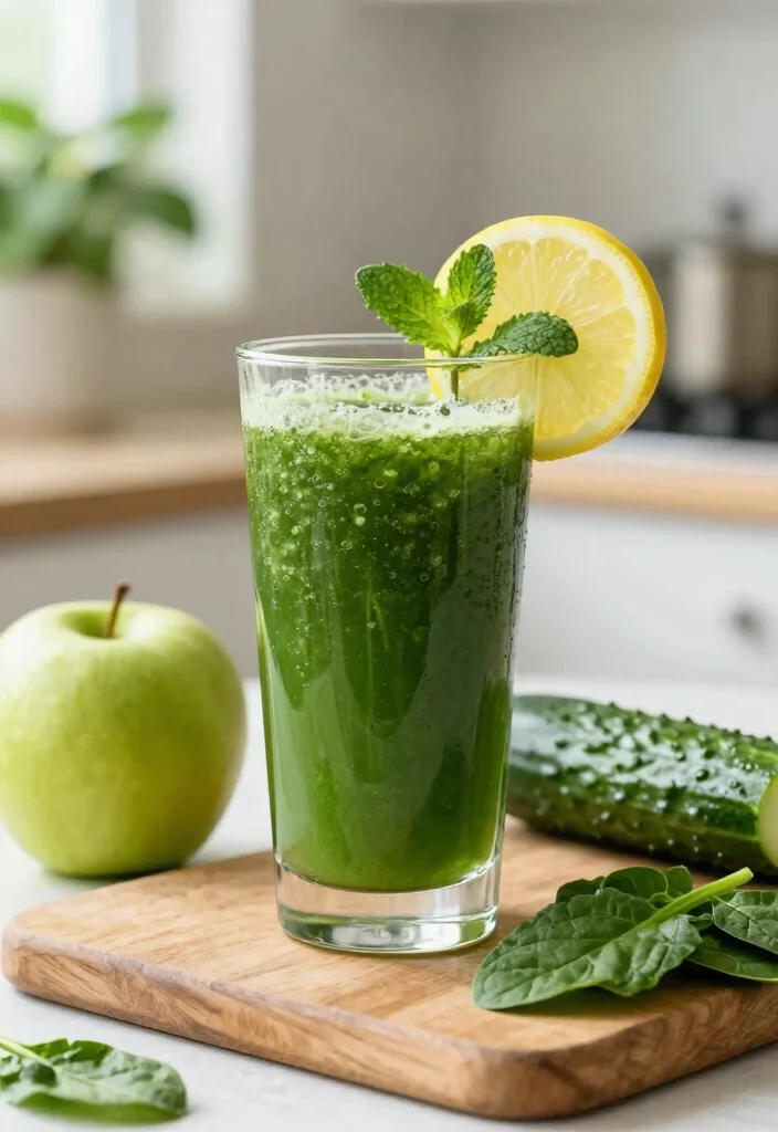 12 Detox Juice Recipes for Liver and Kidney Cleanse Naturally - 1. Green Detox Delight 1
