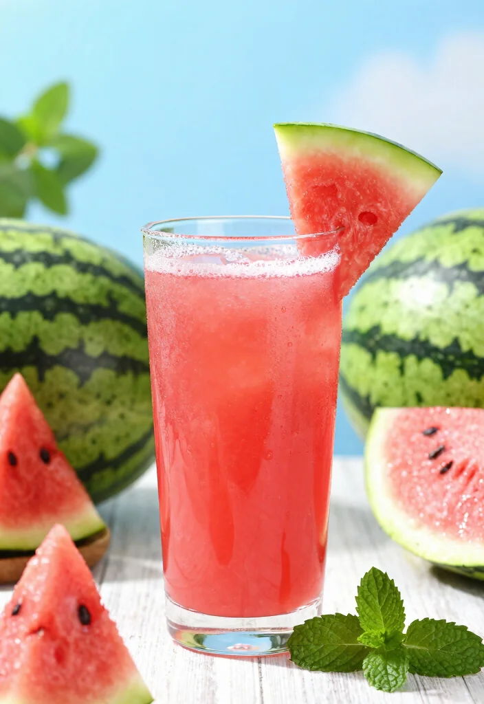 12 Detox Juice Recipes for Liver and Kidney Cleanse Naturally - 6. Refreshing Watermelon Splash 1