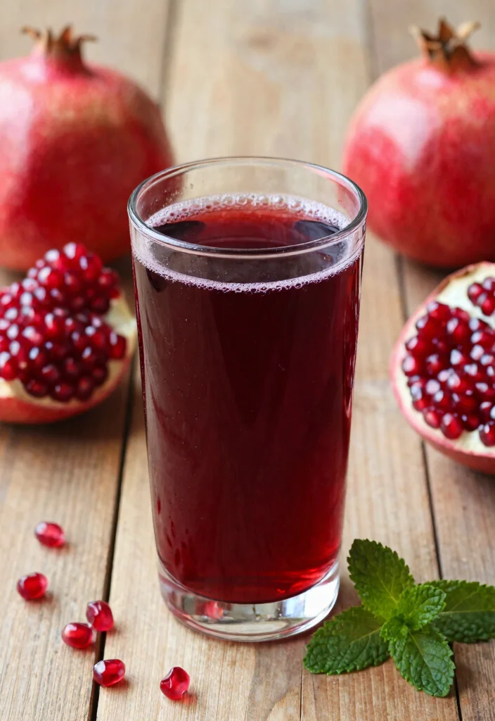 12 Detox Juice Recipes for Liver and Kidney Cleanse Naturally - 7. Pomegranate Power Juice 1