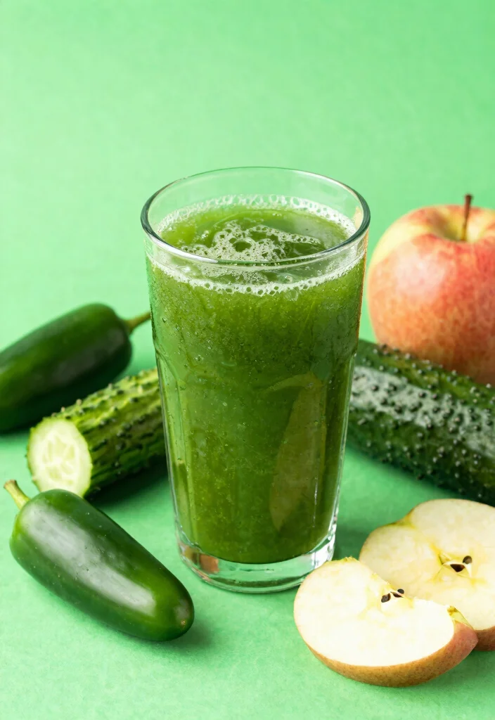 12 Detoxifying Juice Recipes for Acne and Clear Skin - 10. Spicy Detox Juice 1