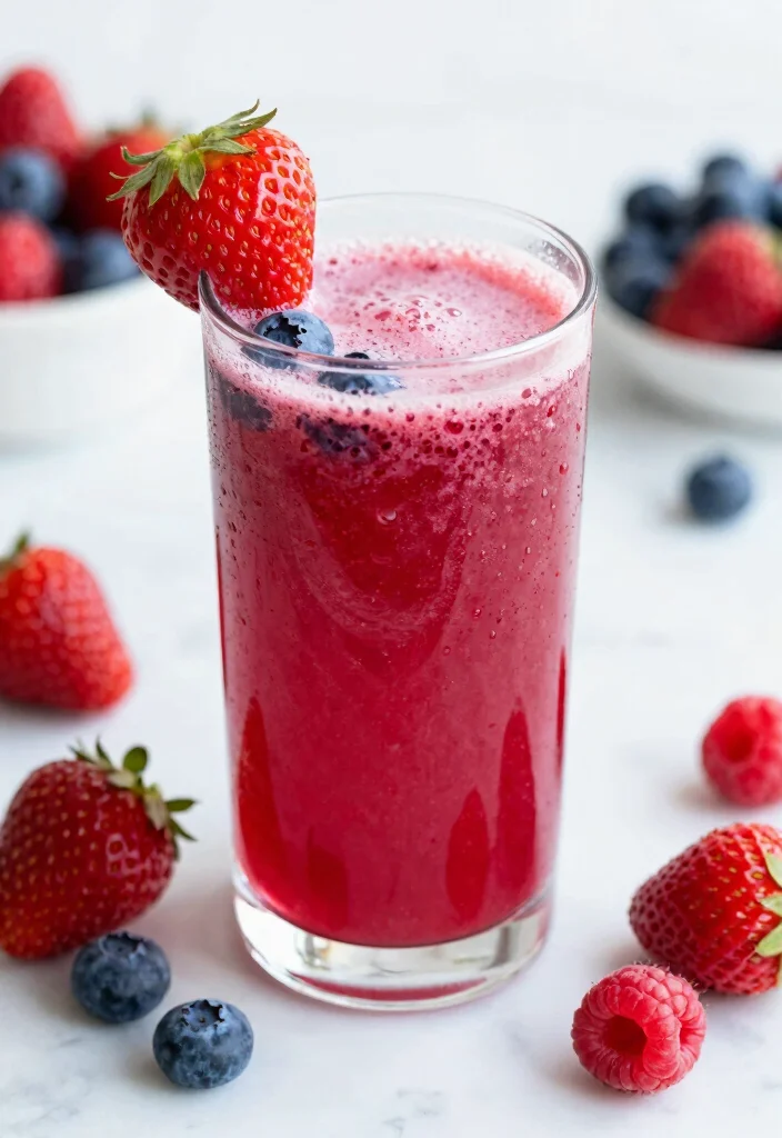 12 Detoxifying Juice Recipes for Acne and Clear Skin - 6. Berry Bliss Juice 1