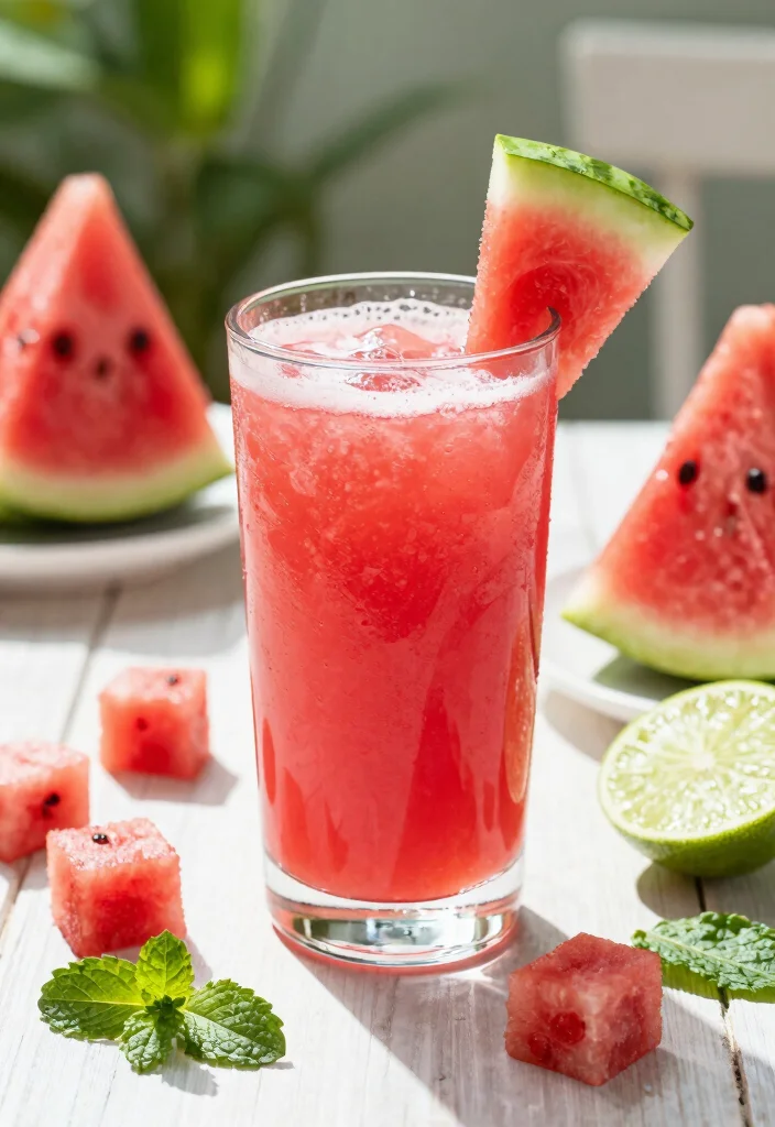 12 Detoxifying Juice Recipes for Acne and Clear Skin - 9. Watermelon Wonder Juice 1