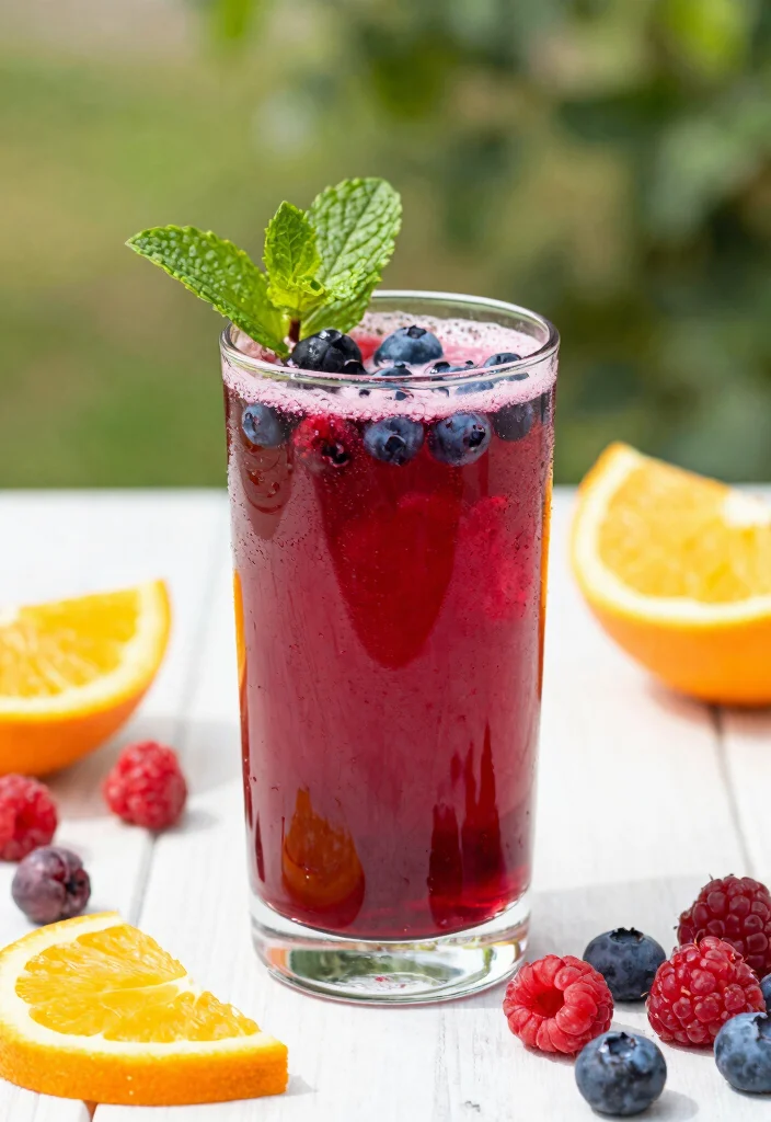 12 Heart-Healthy Juice Recipes to Lower Blood Pressure - 10. Berry Citrus Splash 1
