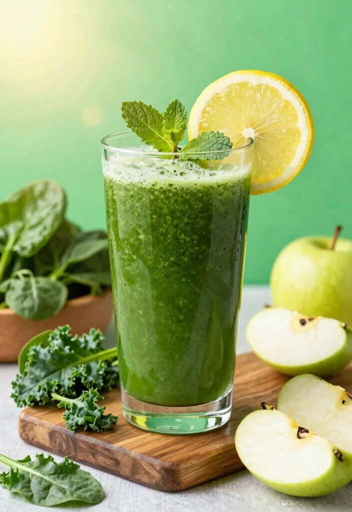 12 Heart-Healthy Juice Recipes to Lower Blood Pressure - 2. Green Goddess Juice 1
