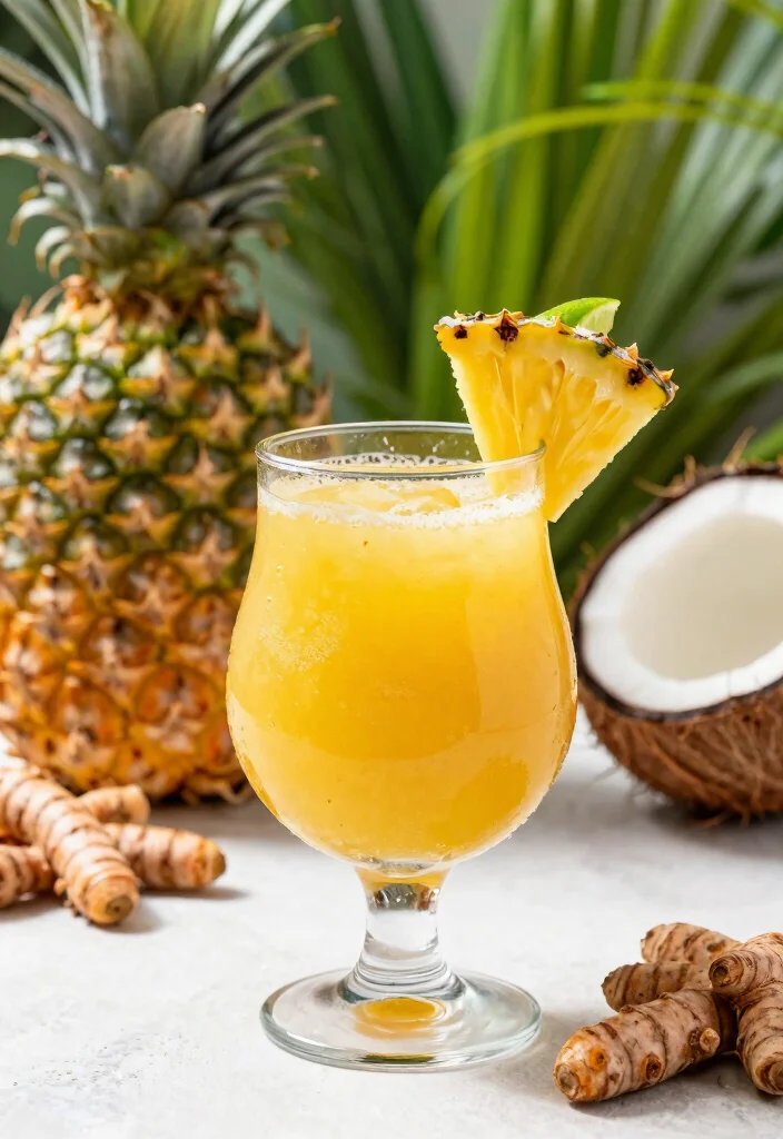 12 Heart-Healthy Juice Recipes to Lower Blood Pressure - 5. Tropical Turmeric Twist 1