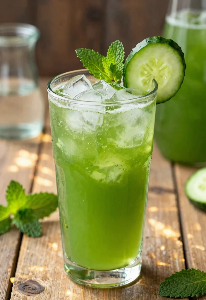 12 Refreshing Cucumber and Mint Juice Recipes for Summer - 1. Classic Cucumber Mint Cooler 1