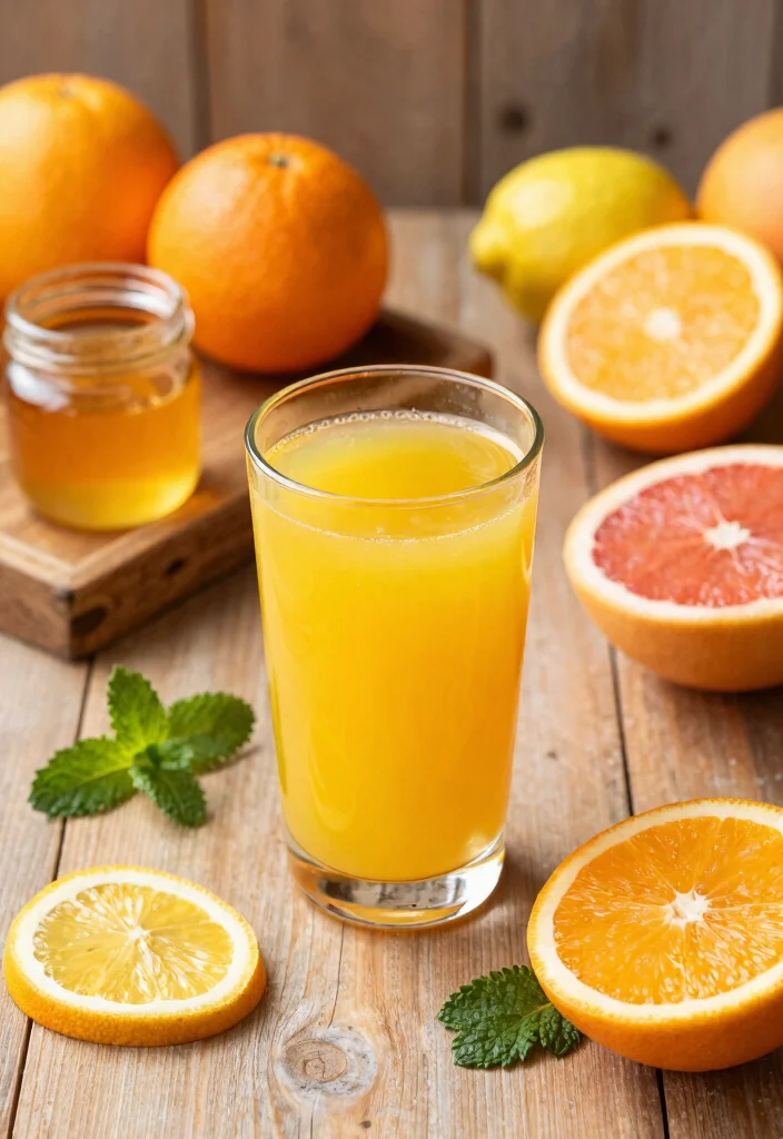 12 Refreshing Juice Recipes for Glowing, Radiant Skin - 1. Citrus Splash Detox Juice 1