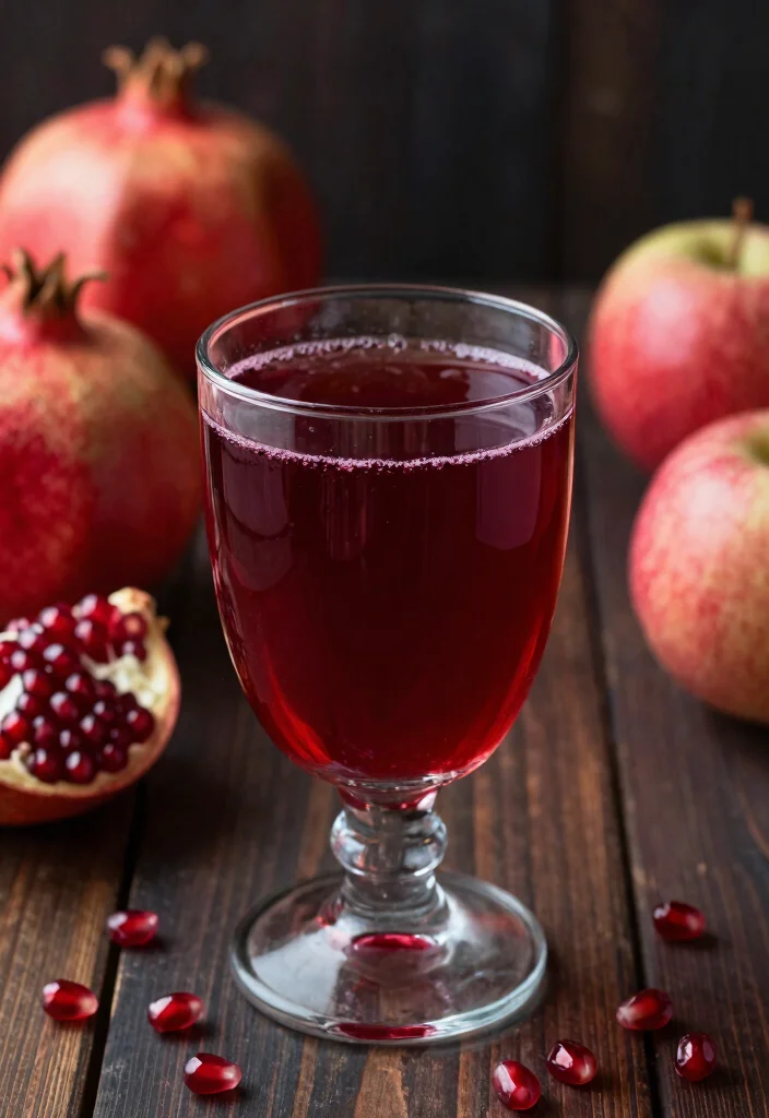 12 Refreshing Juice Recipes for Glowing, Radiant Skin - 11. Pomegranate Delight Juice 1