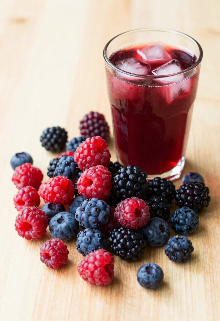12 Refreshing Juice Recipes for Glowing, Radiant Skin - 3. Berry Bliss Juice 1