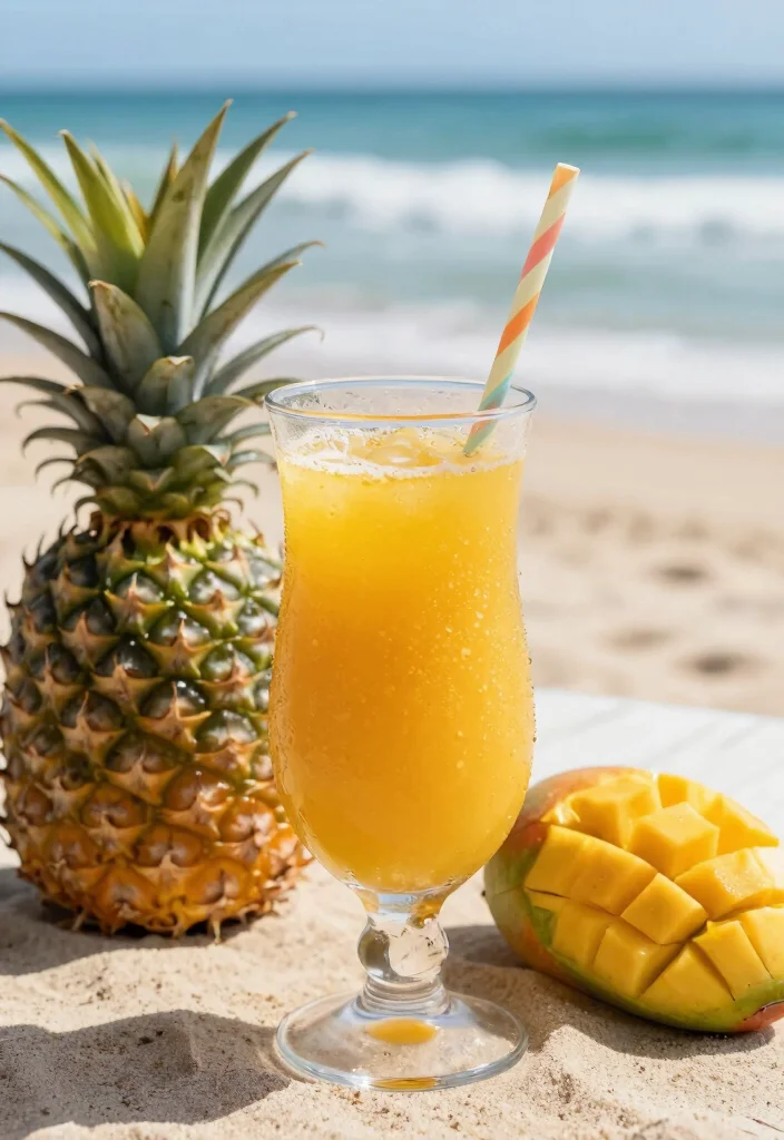 12 Refreshing Juice Recipes for Glowing, Radiant Skin - 4. Tropical Rejuvenation Juice 1