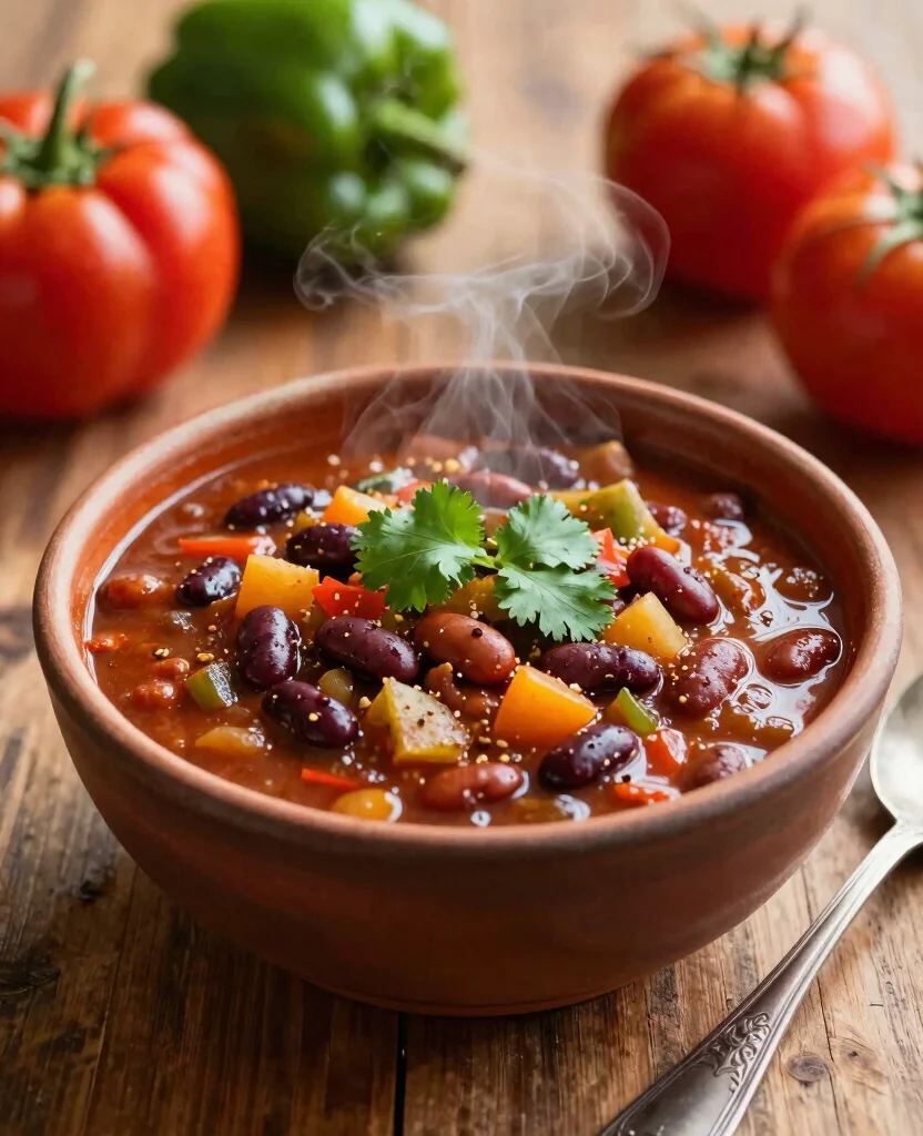 12 Simple Vegetarian Meal Prep Ideas for Healthy Weight Loss - 12. Vegan Chili 1